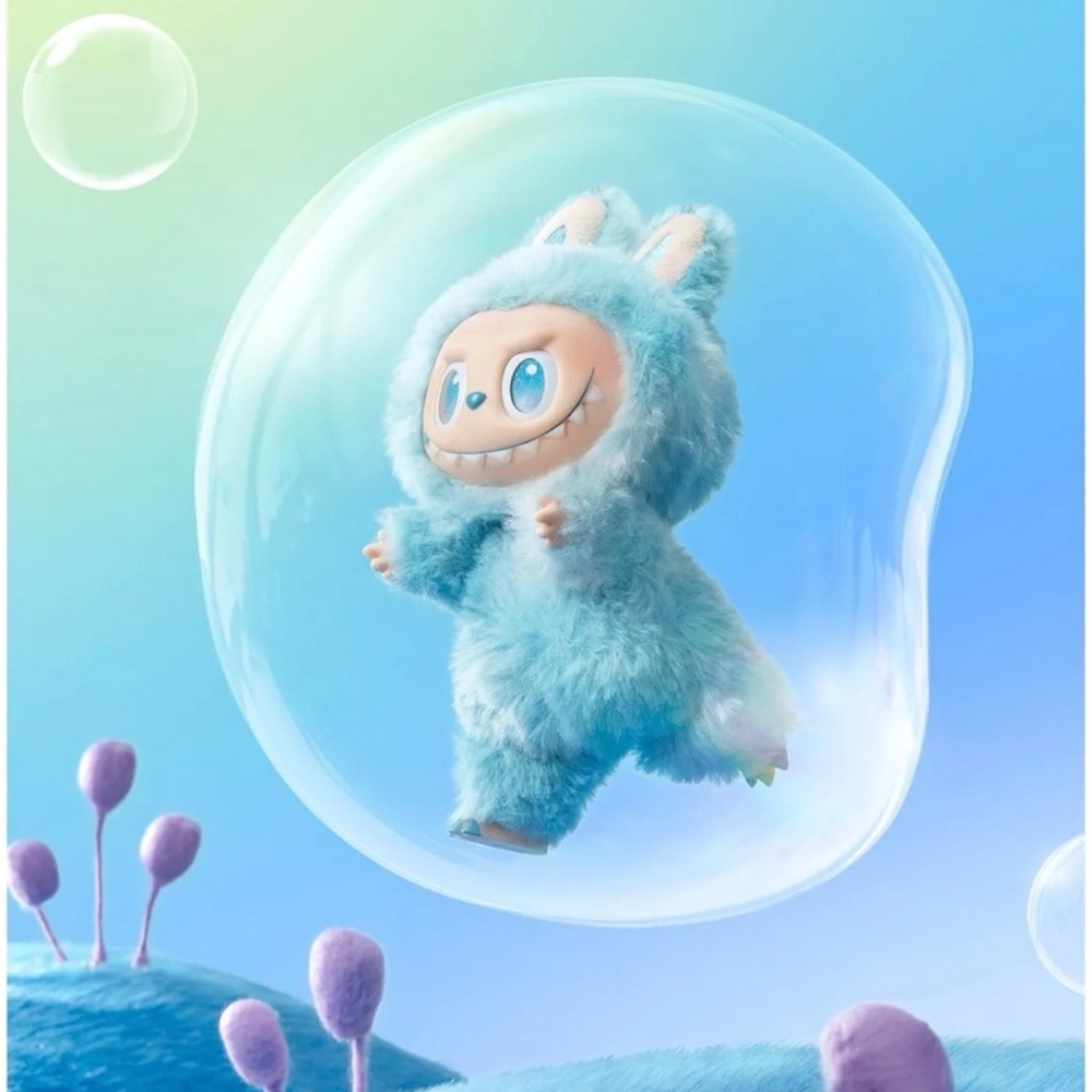 Unopened Labubu Big Into Energy Single Hope Authentic Blue